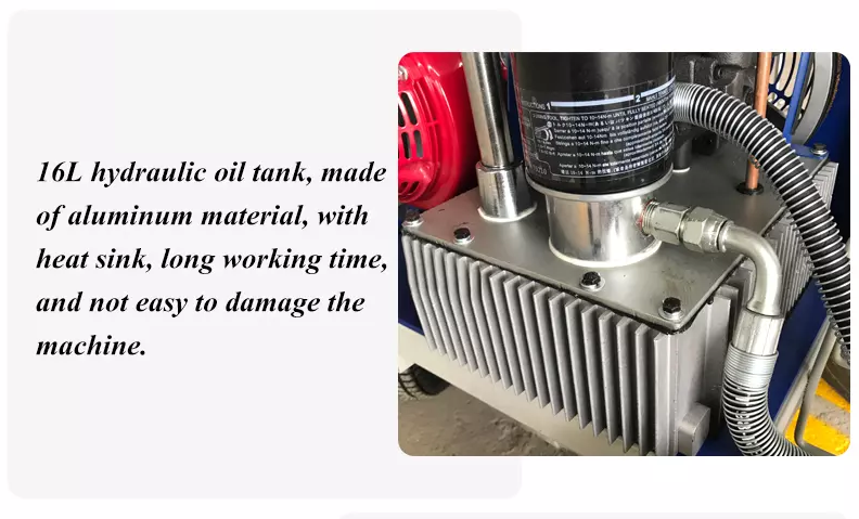 Airless spraying road marking machine main parts (1)