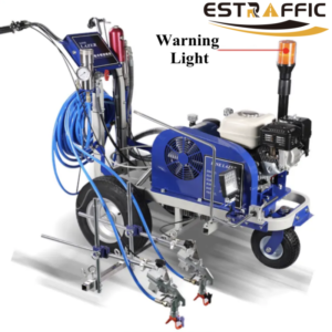 hydraulic plunger cold paint machine
