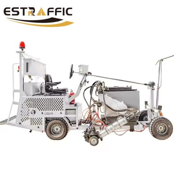 automatic driving type thermoplastic extrusion road marking machine3