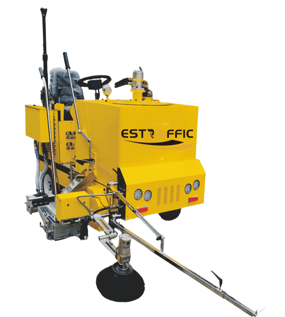 ES2000 ride on thermoplastic road marking machine photo