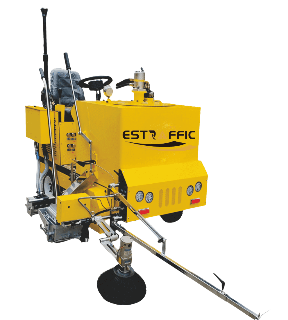 ES2000 ride on thermoplastic road marking machine photo