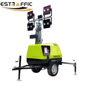 7m electric lifting light tower