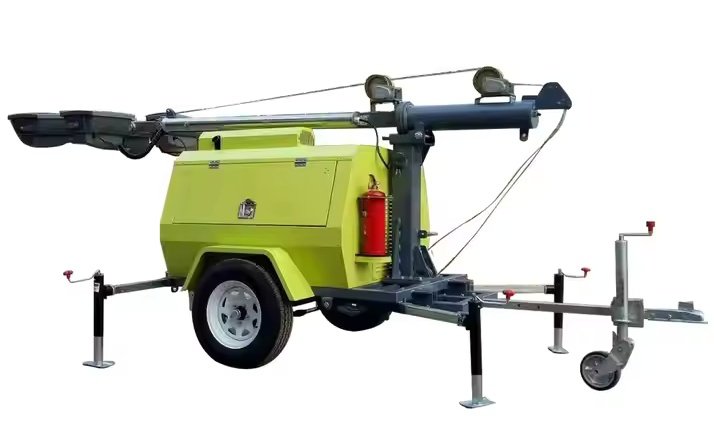 9m hand lifting light tower