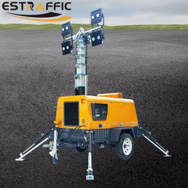 9m hydraulic lighting tower