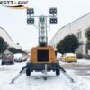 9m hydraulic lighting tower1