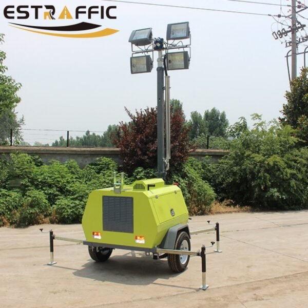 9m mobile light tower