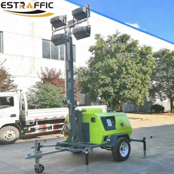 9m mobile lighting tower