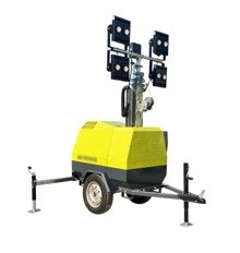 manual lifting light tower
