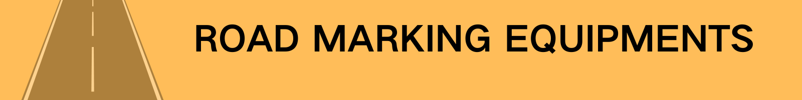 road marking machine banner